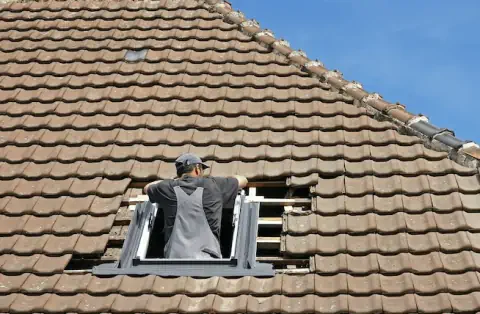 Pose de velux - Saint-Firmin-des-Prés